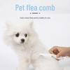 Floh- und Läusekamm für Haustiere - Kamm mit dichten Zinken zur Entfernung von Katzen- und Hundehaaren