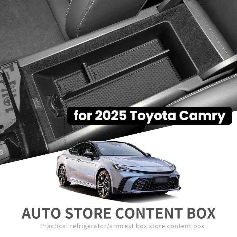 Suitable for the 2025 Toyota Camry Center Console Armrest Storage Box Interior