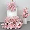 Elegant Wedding Aisle & Stage Artificial Flower Decorations