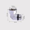 Messing-Verbinder BSP 1/2"3/4"1" Innengewinde Außengewinde Gleich 3-Wege-T-Stück Gerader Winkel-Typ-Adapter Kostenloses Rohmaterial-Band