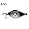 High-definition Car Decal Stickers Zipper Cat Shape Adhesive Waterproof Scratch Cover Paint Protection Sticker Durable Decals for Cars Electric