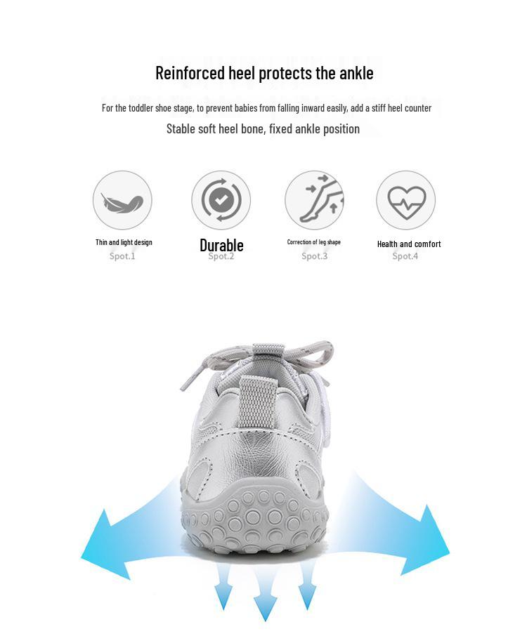 ABCkids Girls' Breathable Mesh Sports Shoes - Thick Sole Training Shoes for Toddlers & Young Children (Spring 2026)