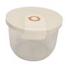 Rice Storage Container Transparent Large Capacity Sealed Rice Storage Bucket Grain Dispenser Bin with Lid for Kitchen