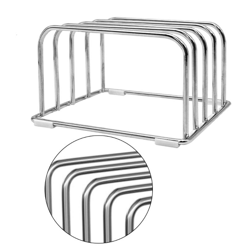 Premium Nonrust Steel Cutting Board Organizers Wall Mounted Space Saving Kitchen Storage Rack For Cutter Utensils Easy Installation