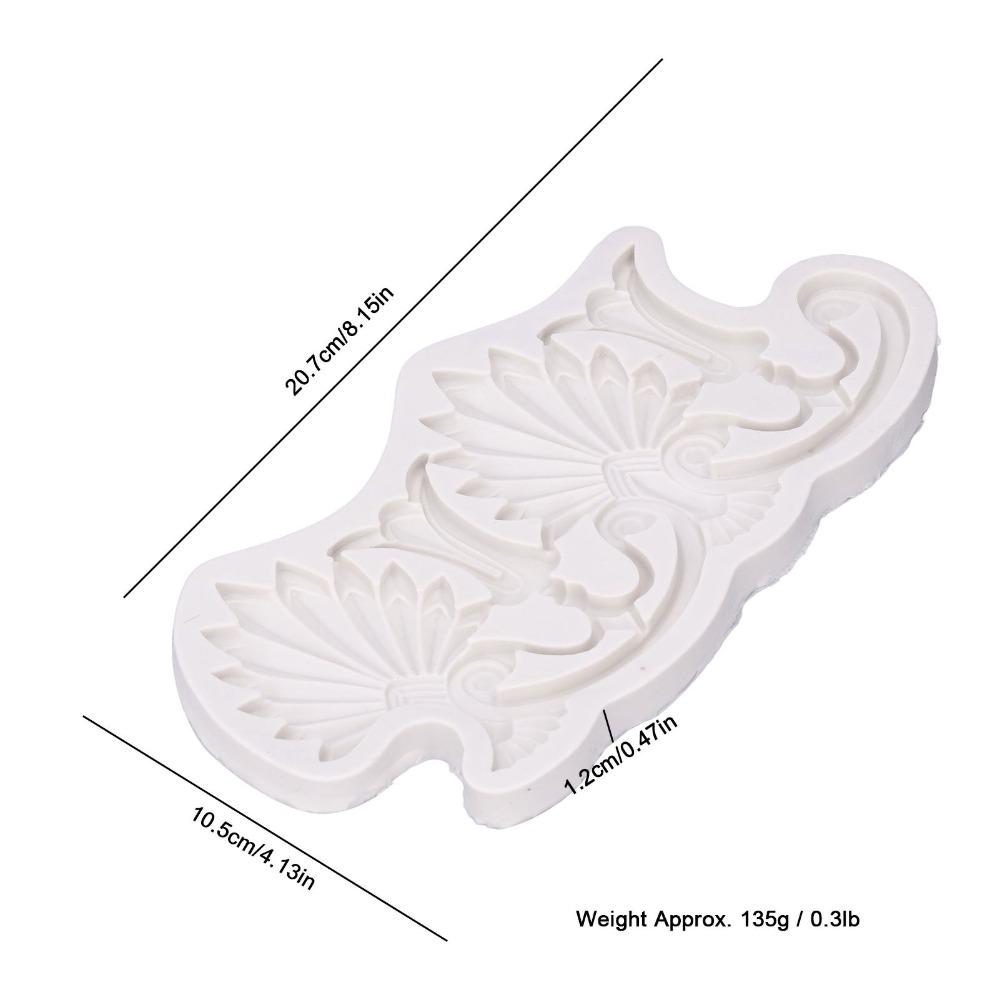 European Retro Style Cake Border Mold Chocolate Border Mold  Fondant Chocolate