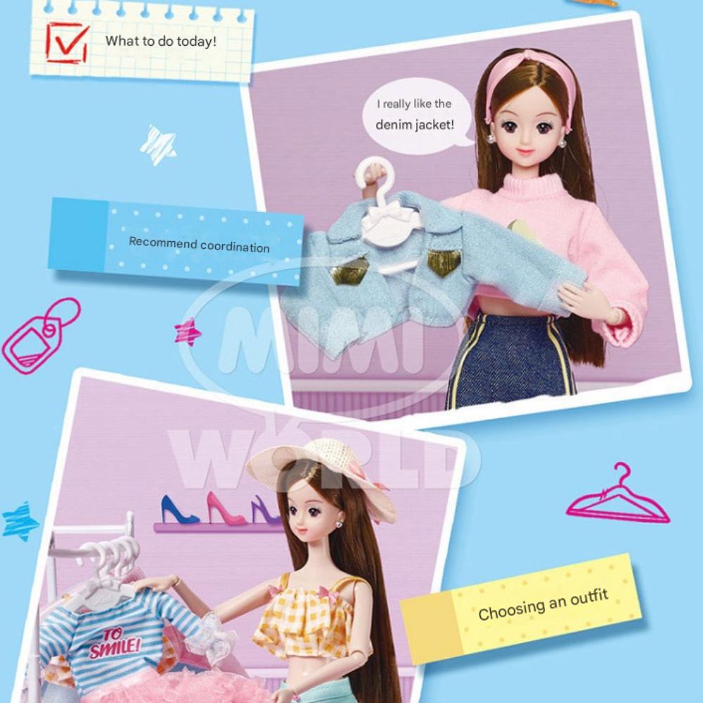 El trabajo de Mimi de Seventeen como Modelo de Moda en Tienda de Ropa