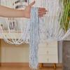Glitter String Curtain Sparkling Door Fringe Curtain Tinsel Backdrop Privacy Curtain Room Divider Curtain for Doors Closets Windows Walls Party Decor