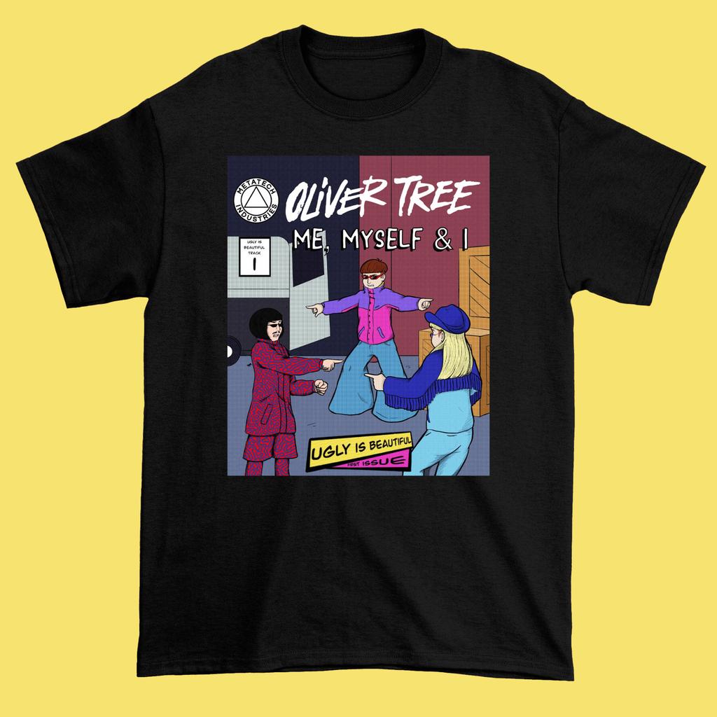 Oliver Tree Me Myself & I Koszulka Graficzna Pop Alternatywny