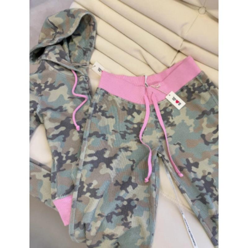 Tuta Streetwear Y2K Set Donna Felpa con Cappuccio Pantaloni della Tuta Stile Hip Hop Outfit Sportivo Casual