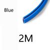 Car Door Edge Scratch Protector Strip Guard Trim Auto Door Anti Collision Strip Doors Moldings Adhesive Scratch Protector Interior Mirrors 6