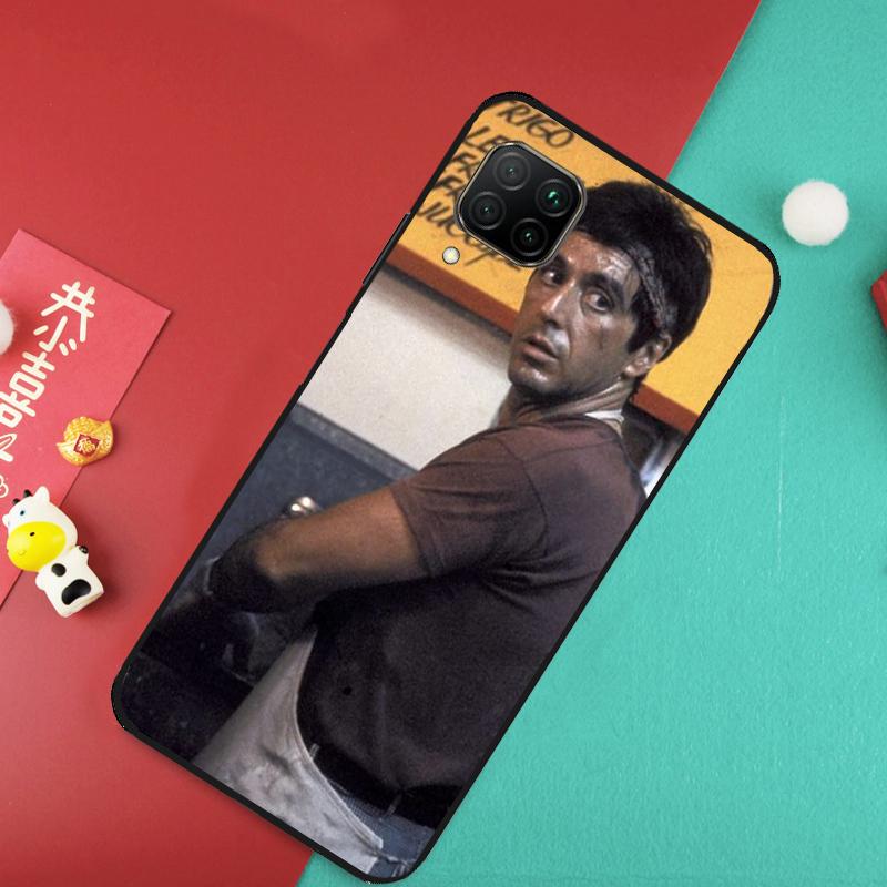Al Pacino Scarface For Huawei Nova 12S 9 10 SE 7i 8i 11i 12i Y60 Y61 Y70 Y72 Y73 Y90 Y91 P20 P30 P40 Lite Case