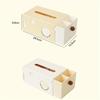 Household Cheese Styling Tissue Box Multifunction Napkin Storage Boxes Living Room Remote Control Organizer Desktop Paper Holder