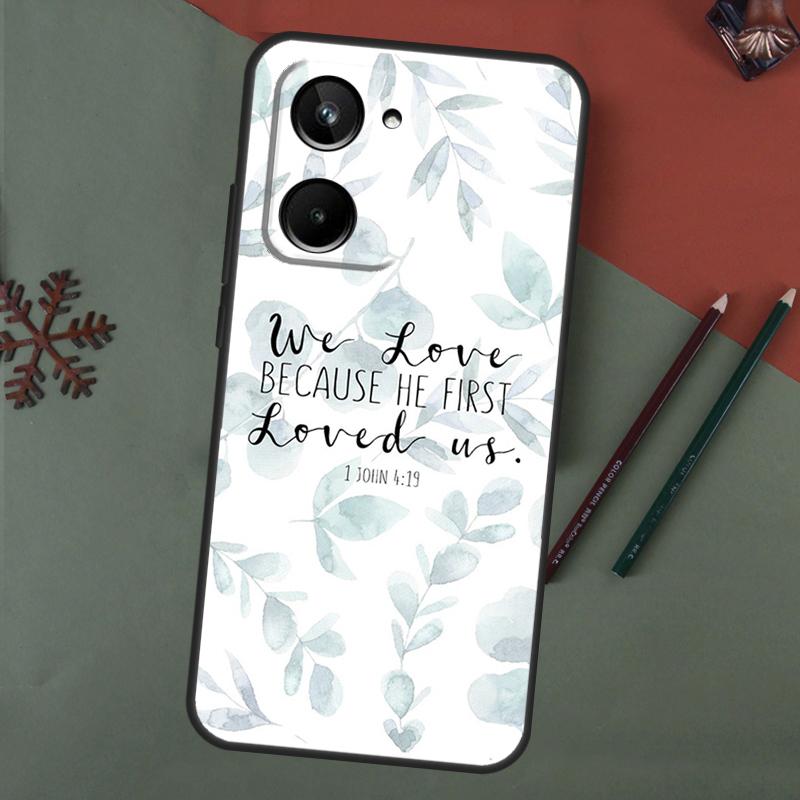 Bible Verse Jesus Christ Christian Case For Realme C61 C53 C55 C33 C63 C51 C65 C67 C71 C75 11 12 13 14 15 Pro Plus GT6 GT7 Pro