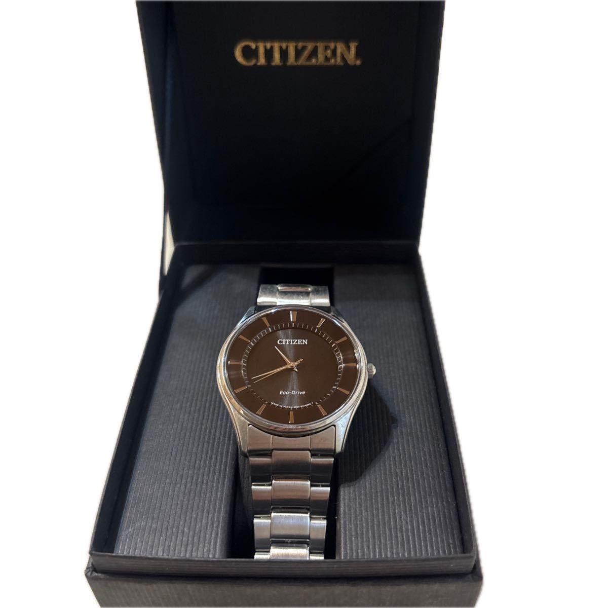 Мужские часы CITIZEN Eco-Drive с солнечной подзарядкой [в рабочем состоянии]