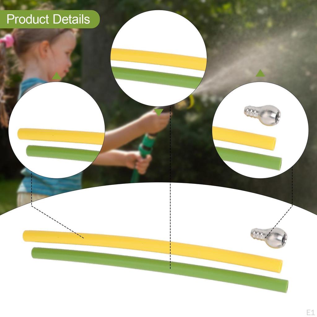 2Pcs Silicone Tubes for Foam Sprayer Pressure Washer,Weighted Ball Tube Flexible Hoses Watering