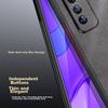 Huawei Nova 7 Phone Case, Nova 7 Protective Cover, Shockproof, Full Lens Protection, Soft, Simple Silicone Outer Case, WoAnd Leather Case, Black
