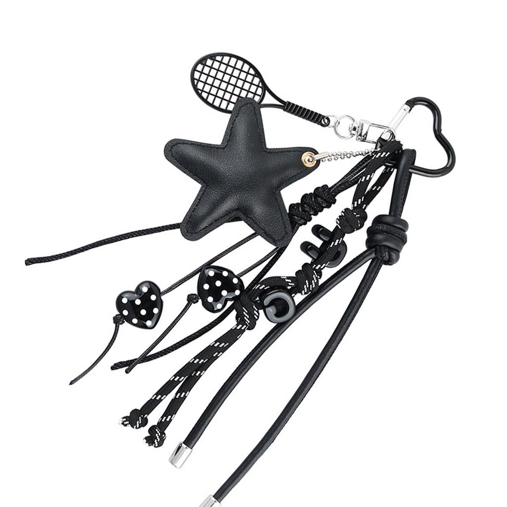 Auto-Schlüsselanhänger für Frauen Mädchen Niedlicher Schlüsselanhänger Taschenanhänger Geflochtener Seil-Schlüsselanhänger Zubehör für Rucksäcke Geldbörsen Dekorationen