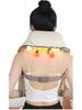 Trapezius & Cervical Massager: Multi-Function Kneading, Hot Compress Shawl for Neck & Shoulder Relief