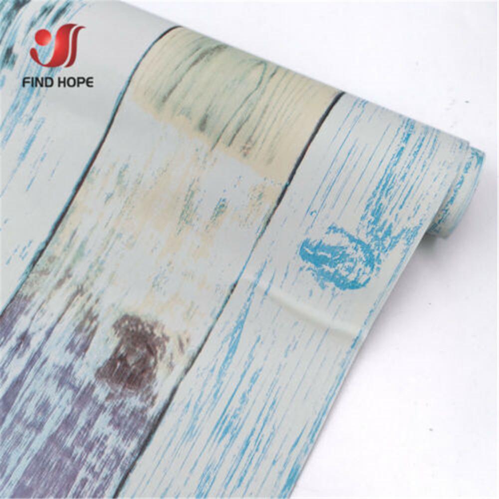 45cm x 100cm Wood Grain Contact Paper Peel and Stick Self Adhesive Wall Sticker Kitchen Furniture Decor Home Roll DIY