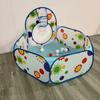 Children's Foldable Play Tunnel Set: Indoor Yurt Tent, Ball Pit & Crawling Barrel