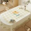 New Year'S Fresh Tablecloth Leave-In Waterproof And Oil-Proof Pvc Dining Table Tablecloth Tablecloth Cover Cloth Coffee Table Tablecloth