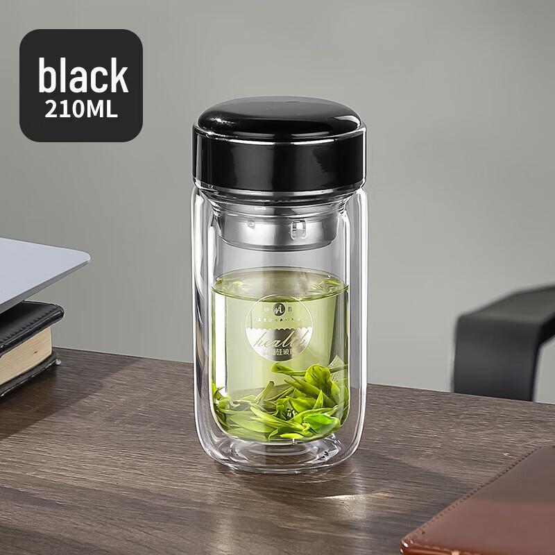 Mingxia Double-Wall Borosilicate Glass Tea Cup