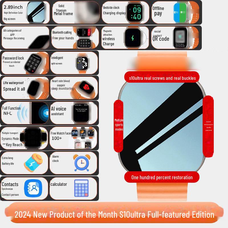 

Умные часы Lingdongdao S10 Ultra3 с функцией Bluetooth-звонков