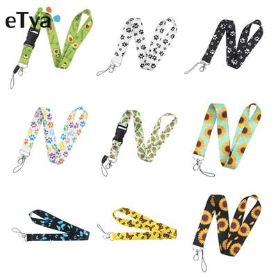 Marble Lanyard Neckband Key ID Card Mobile Phone Strap / DIY Mobile Phone Belt Badge Holder Keychain Lanyards