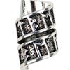 20x antika Silver Dreadlocks Pärlor Metall Hårringar Skägg för DIY Armbandshänge