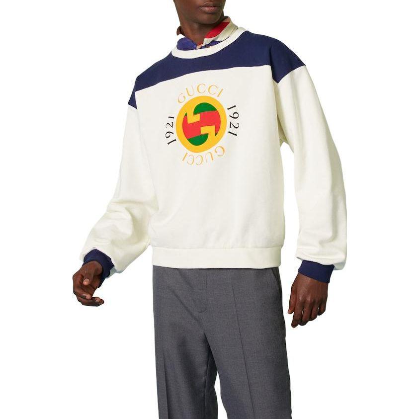 GUCCI Printed Jersey Sweatshirt 756663-XJFWJ-9295