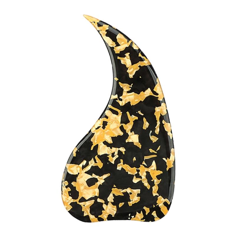 Electric Guitar Pickguard Assembly Scratch Plate Guitar Accessory Guitar Back Plate Scratchplate Suitable for Guitar жёлтый/чёрный