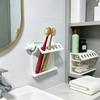 5-Slot Multifunctional Drain Rack Kitchen Desktop Organizer  for Small Apartment Family Bathroom