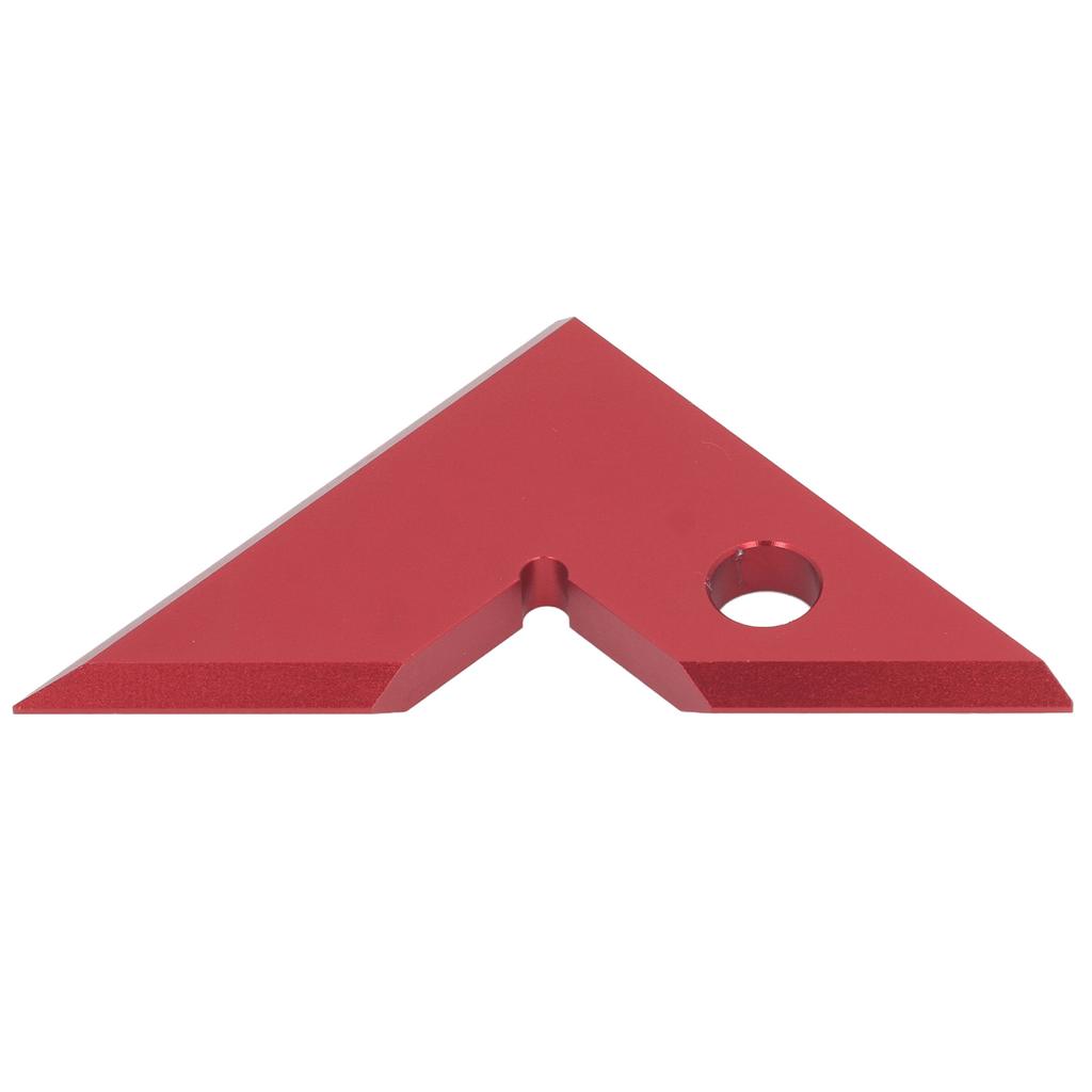 Woodworking 45 90 Degree Positioning Aluminum Alloy Triangular Ruler Saw Table Angle Measuring Tool