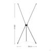 Adjustable Banner Stand X Installation Tripod Poster Board for Car Shows Wedding