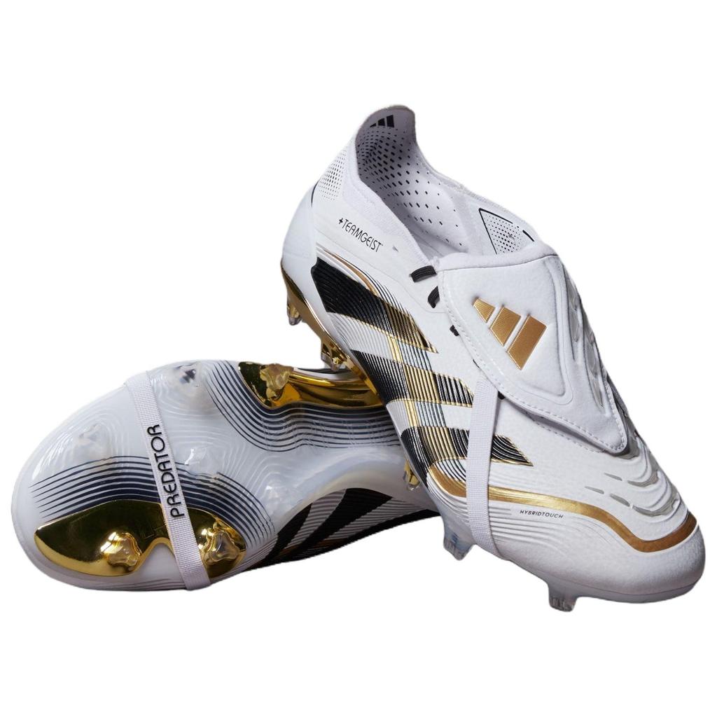 Adidas Predator Elite Foldover Tongue FG +Teamgeist Unisex Sneakers White Cloud-White Core-Black JP5730