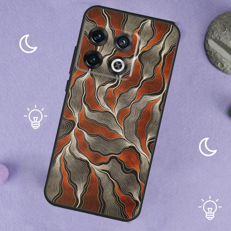 African Print Fabric Case For OnePlus 13R 12R 10R 13T 15 13 12 11 8T 10T Nord CE 4 3 2 Lite N20 N30 Nord 5 Cover