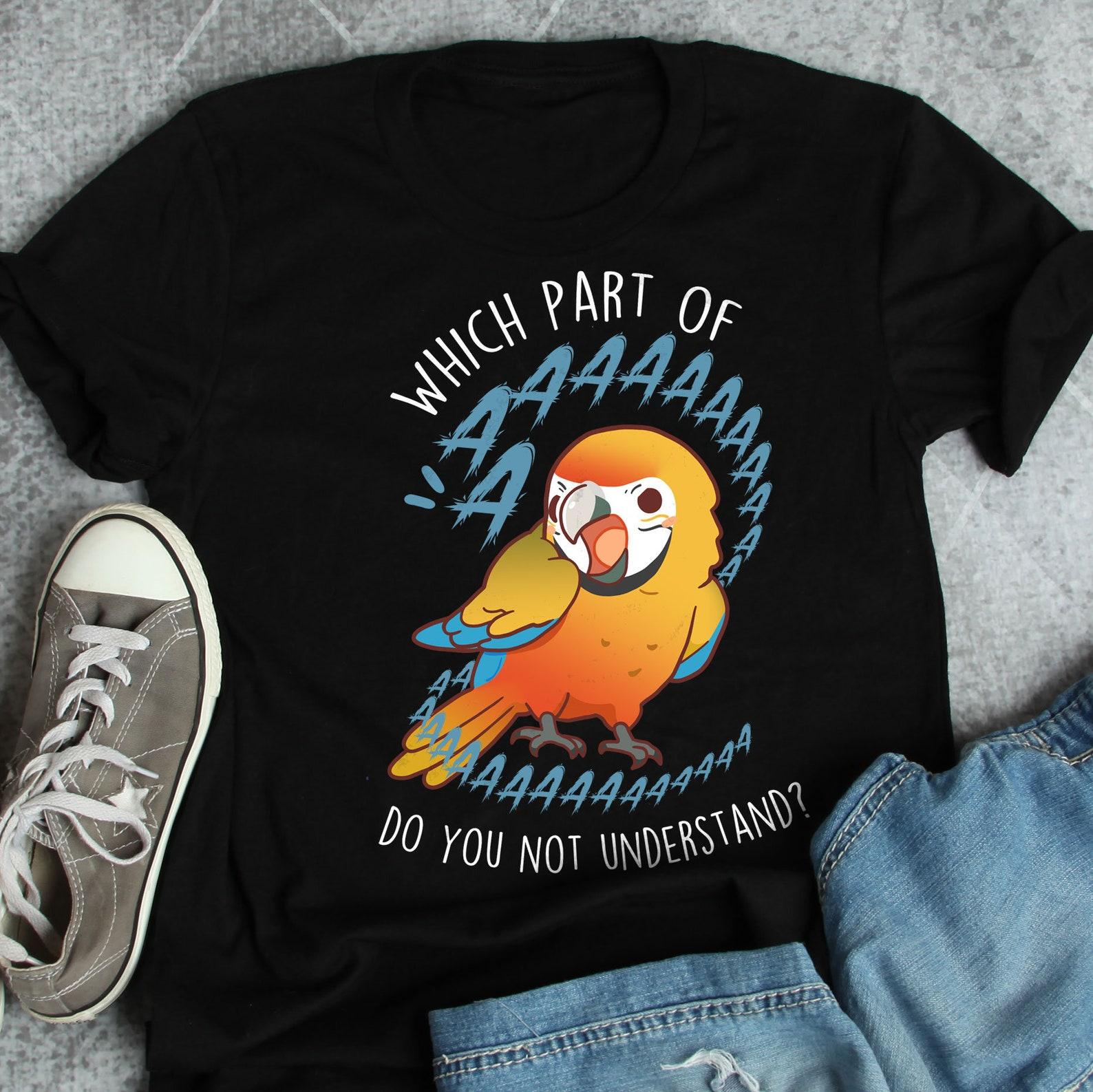Camelot Macaw Shirt, , , Funny Parrot Lover Gift, Cute Pet Bird T-shirt, Hybrid Macaw Mom Tee, Macaw Dad Top, Scream 160