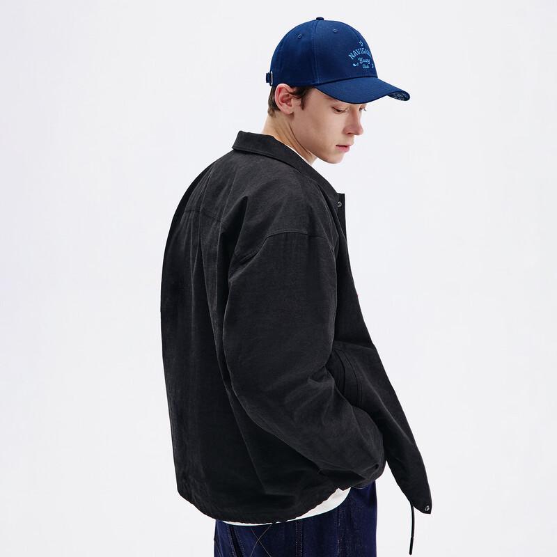NVG·YOUNG Men's Faux Suede Workwear Jacket