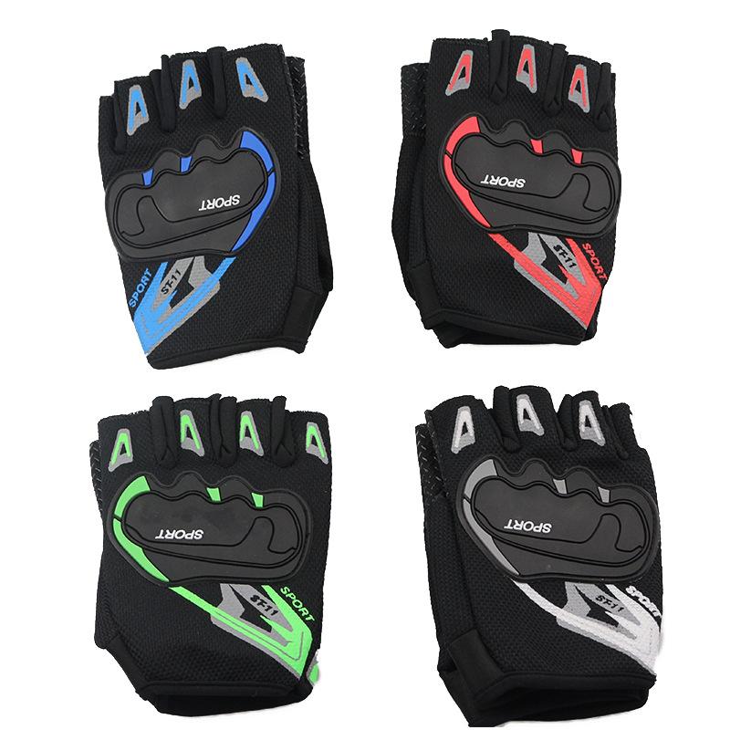 Cycling Half-finger Gloves Men's Spring and Summer Touch Screen Wear-resistant Outdoor Mountaineering Non-slip