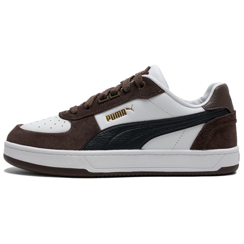 

Puma Caven 2.0 Lux SD Цветные блоки Амортизация Прочные низкие кроссовки Унисекс кроссовки Белый Коричневый 395080-11 35.5