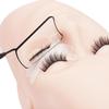 Handheld Stainless Steel Fan-Shaped Lash Inspection Mirror for Eyelash Extensions
