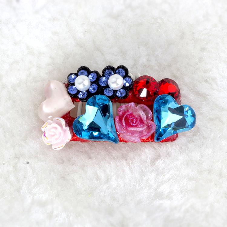 Pet Diamond Hair Clip for Dogs & Cats - Suitable for Yorkshire Terrier, Teddy, Schnauzer, Maltese