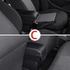 Armrest For Opel Corsa E For Corsa E 2014 2015 2016 2017 2018 2019 Interior center armrest storage box car accessories