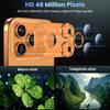 Orange Lens Protector Back Camera Protective Film for iPhone 17Pro/17 Pro Max Phone Accessories