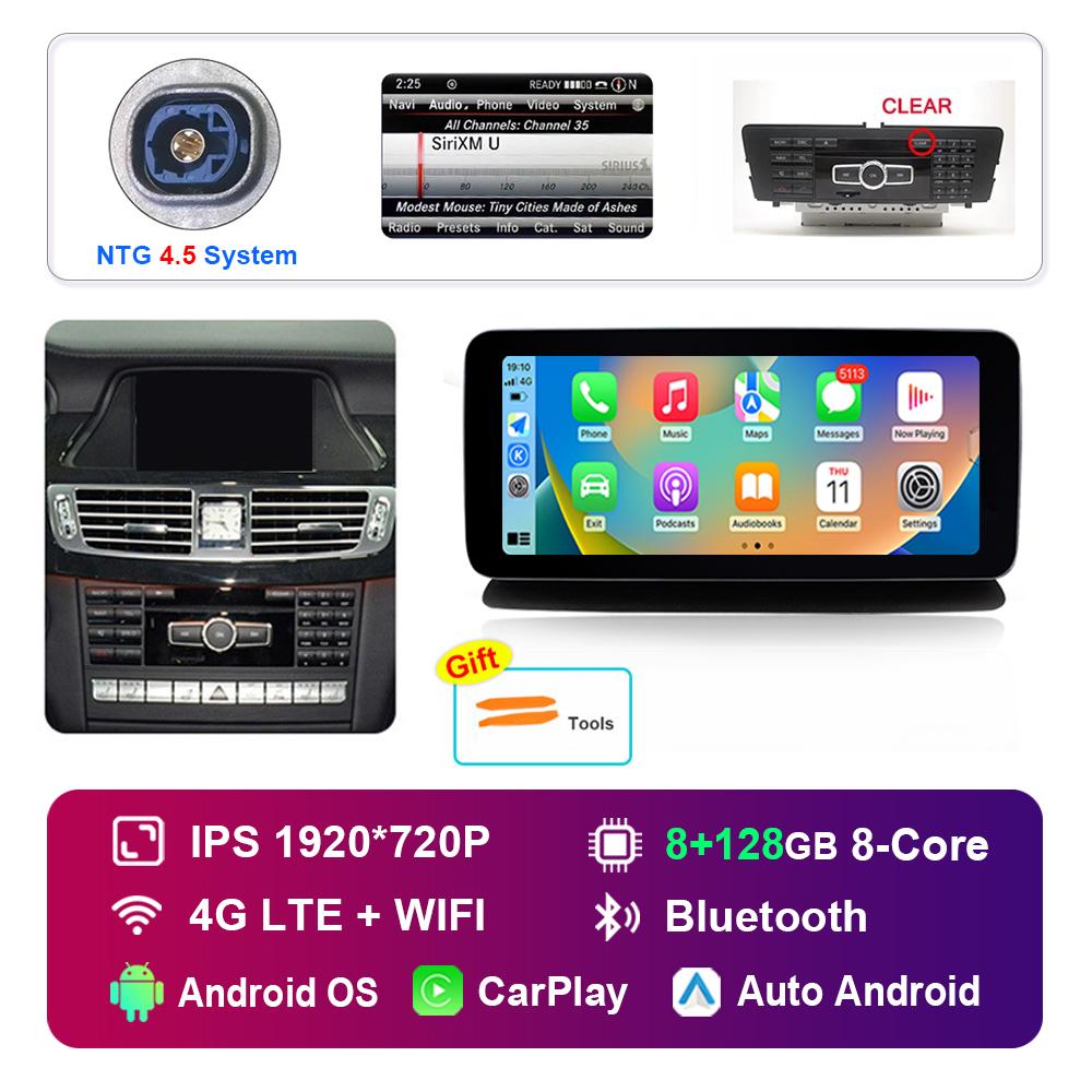 10.25 Inch for Mercedes Benz CLS W218 2010 - 2013 NTG 4.5 5.0 System Android Car Radio Multimedia Player GPS HD Touch Screen