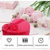 Heart Shaped Boxes with Bow Lids for Candy Storage