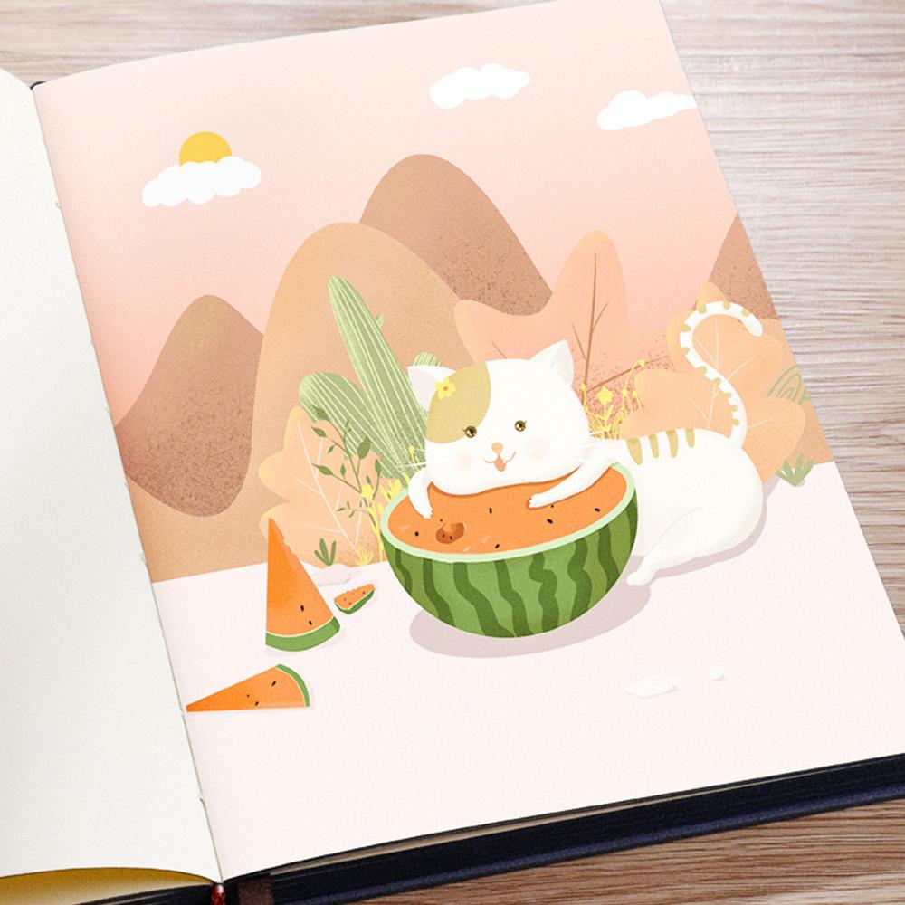 (Logo kann eingraviert werden) A5 Notizbuch mit blanko Innenseiten, Studentennotizbuch, Zeichennotizbuch, Notizbuch für Geschäftsunterlagen