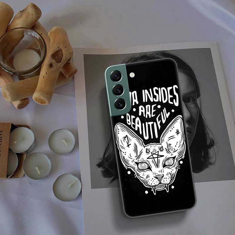 

Чехол для телефона «Ведьма и кошка» на заказ для Samsung Galaxy A12 A22 A32 A42 A52 A72 A54 A34 A24 A14 A73 A53 A33 A23 A13 5G F52 F62 Samsung A53