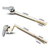 Brass Toilet Tank Handle Flush Lever Toilet Flush Button  Toilet Tank Replacemen