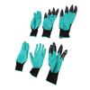Gardening Work Gloves Puncture Resistant Waterproof Breathable Garden Gloves with Claw for Digging Planting